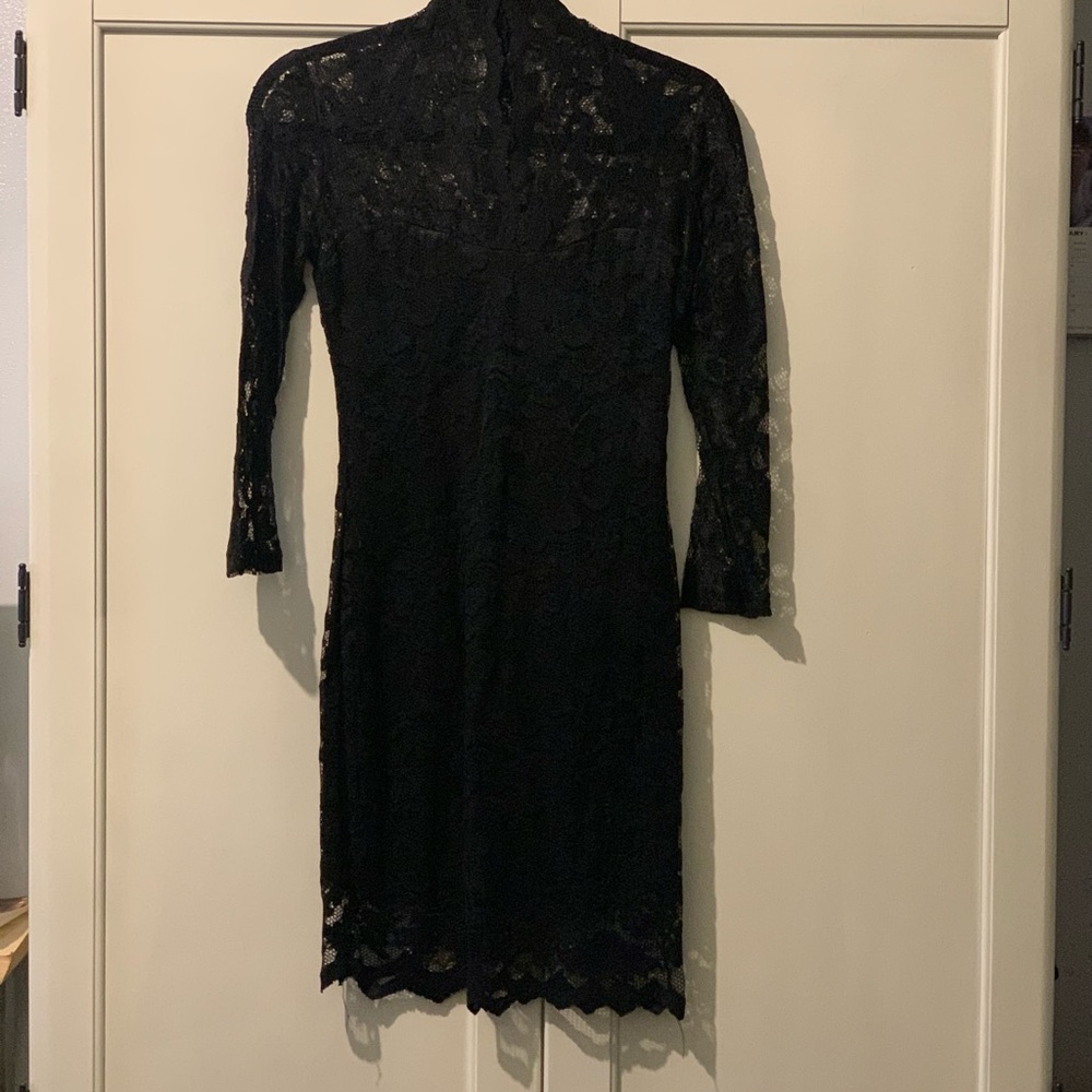 Sexy Lace Black Dress